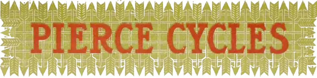 The cover logo of the 1900 Pierce Cycles catalogue.