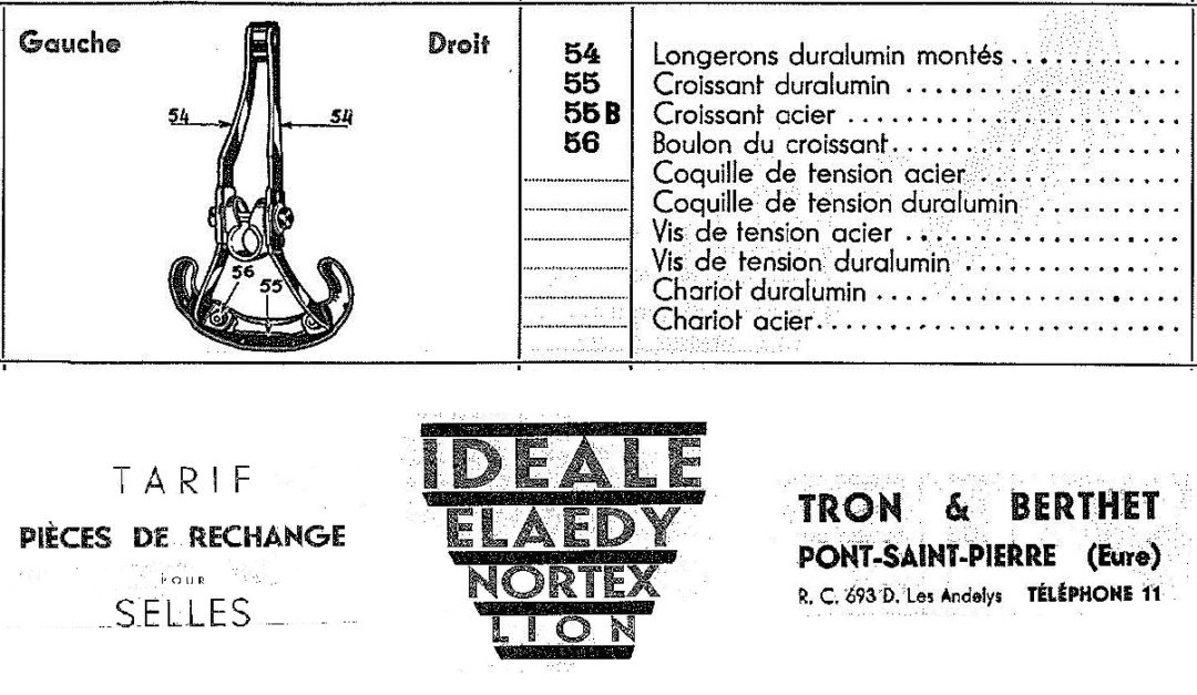 Ideale Duralumin Rail Models P6