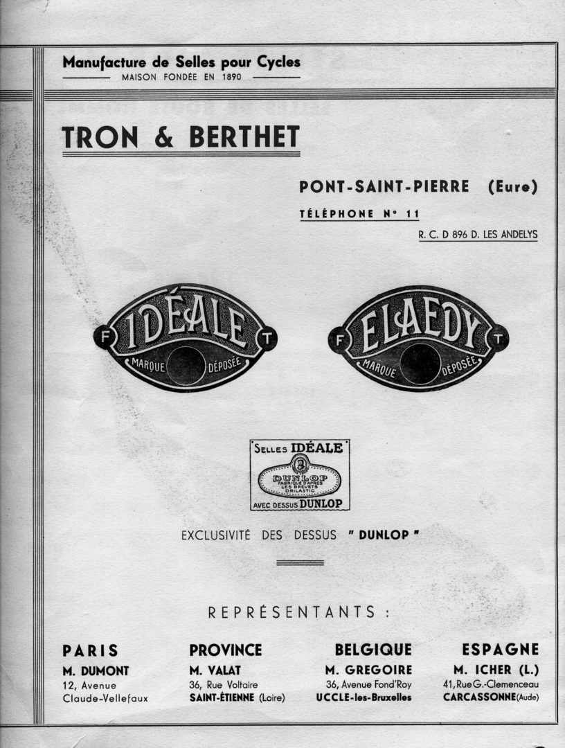 Tron Berthet Catalog Cover