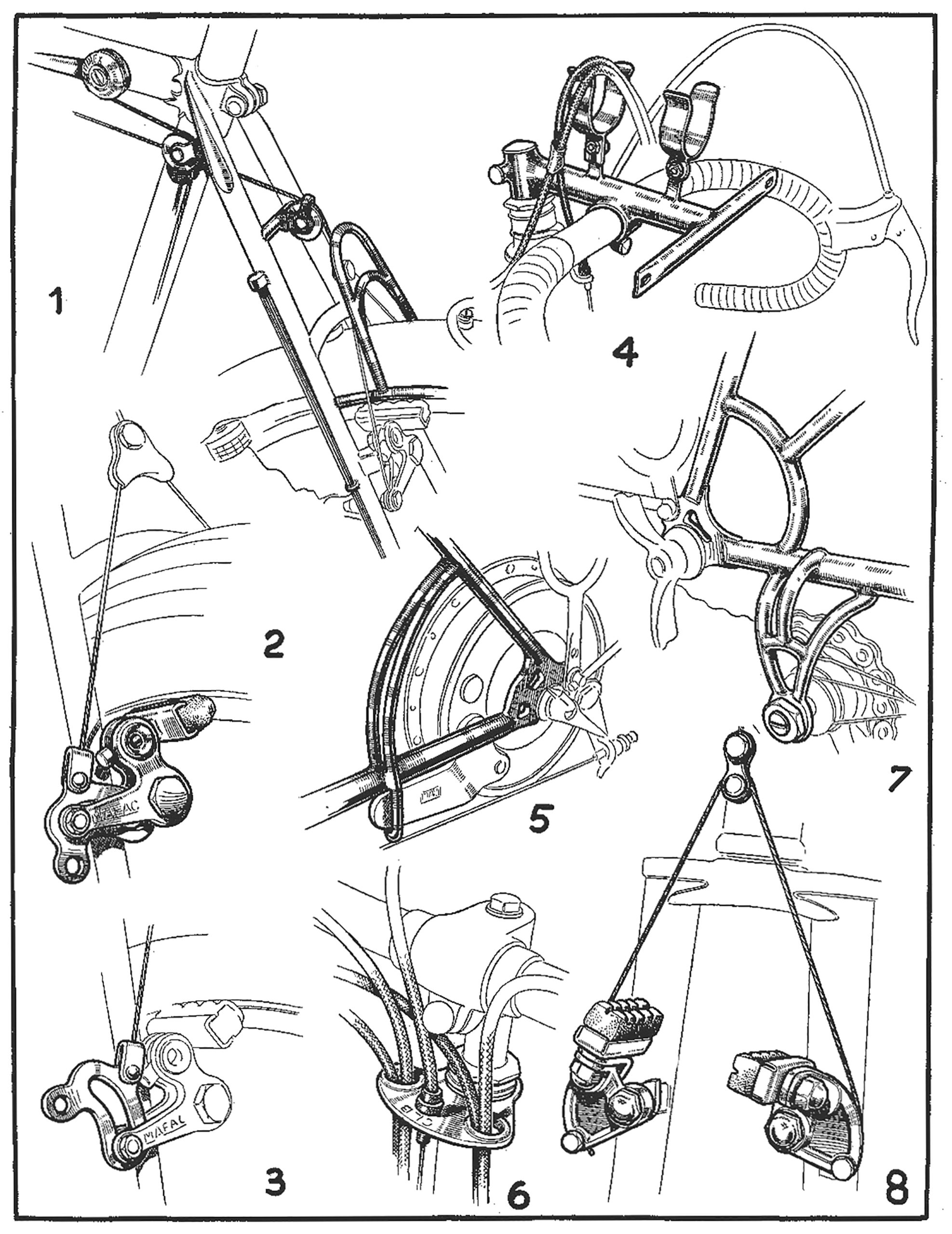 Daniel Rebour Le Cycle Drawings 11-6-1951