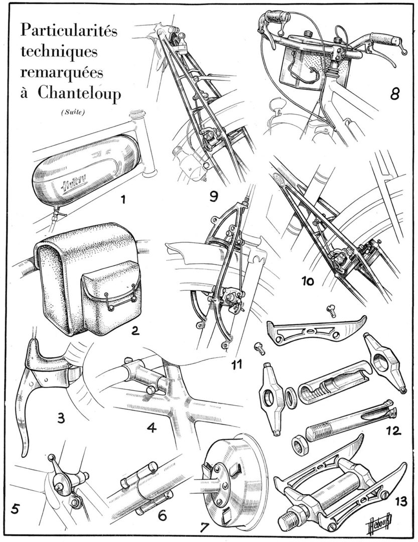 A Daniel Rebour technical plate