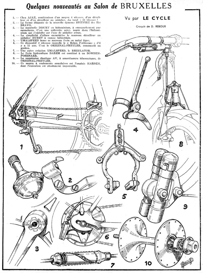 A Daniel Rebour technical plate