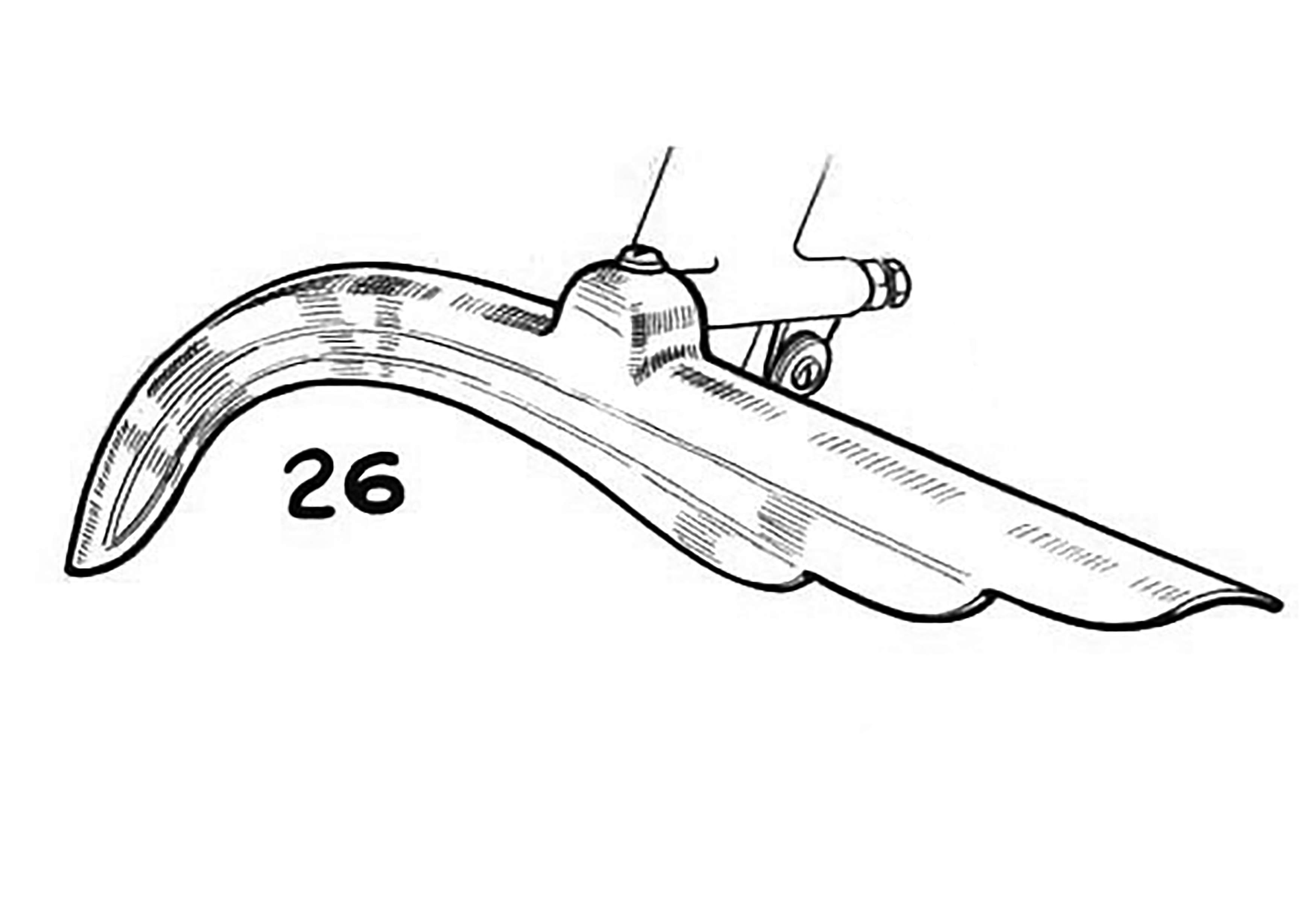 Daniel Rebour Sliding Duralumin Chain Guard