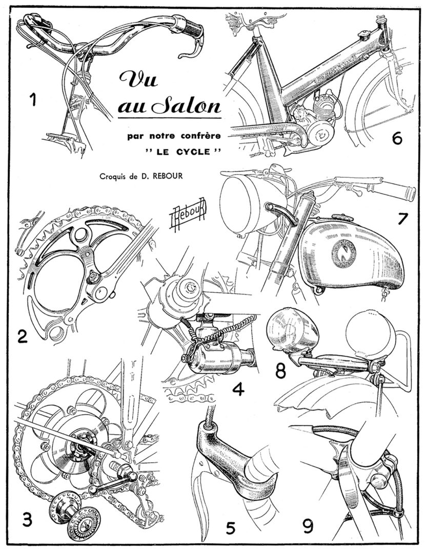 A Daniel Rebour technical plate