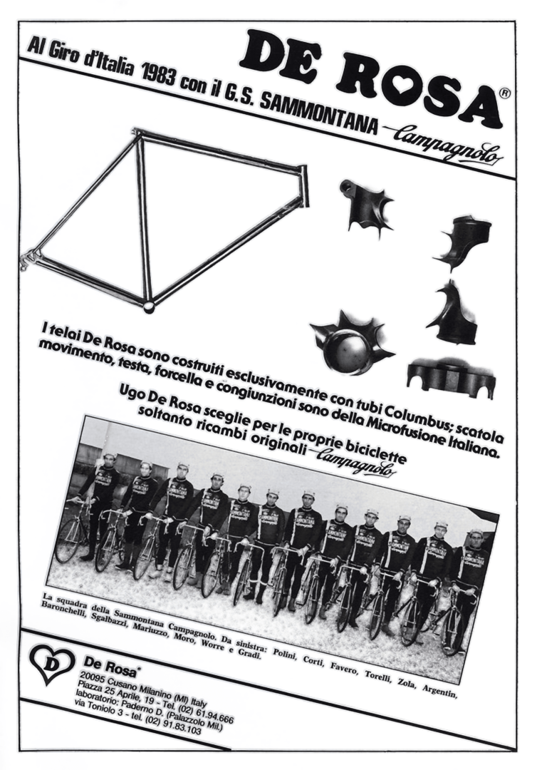 1983 De Rosa Ad
