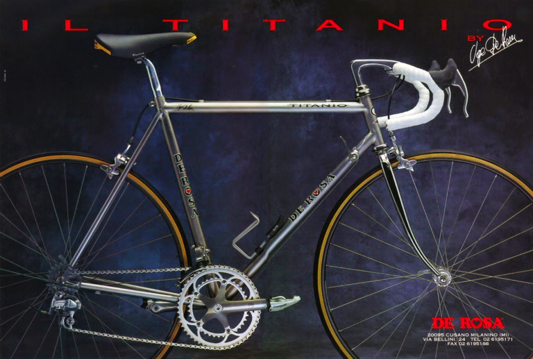 De Rosa Advertisement — Il Titanio by Ugo De Rosa — page 1 of 1