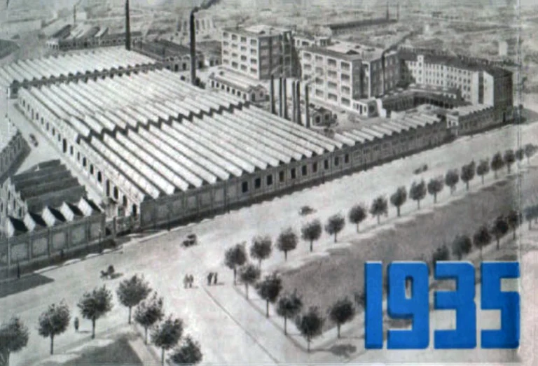 Bianchi Factory from 1935 Catalog