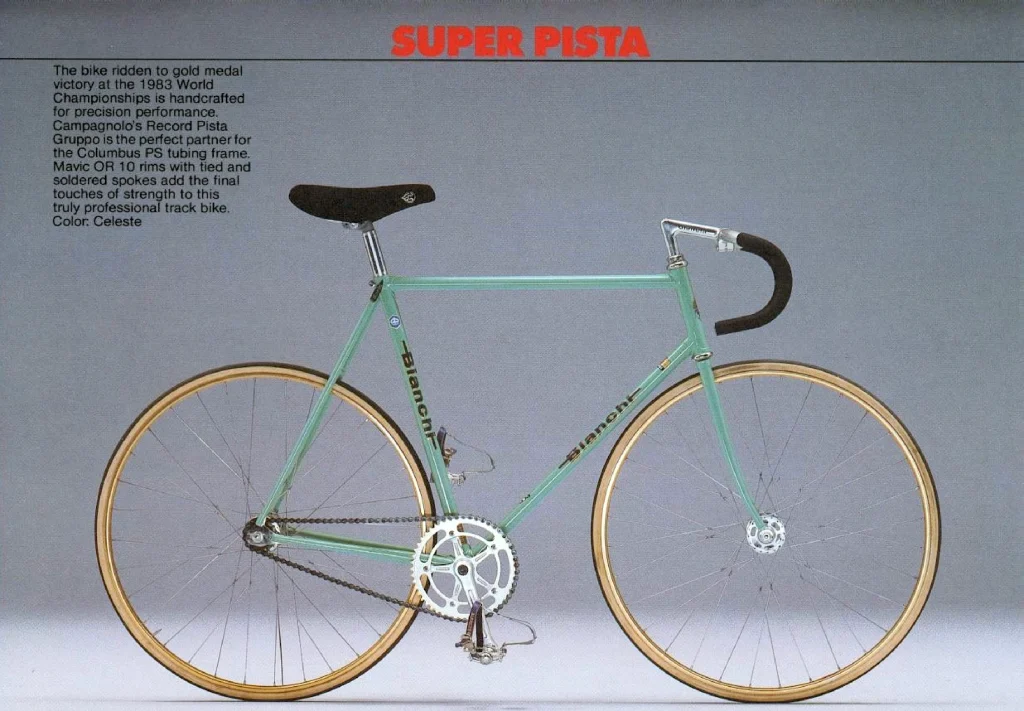Bianchi Super Pista from Catalog in 1984