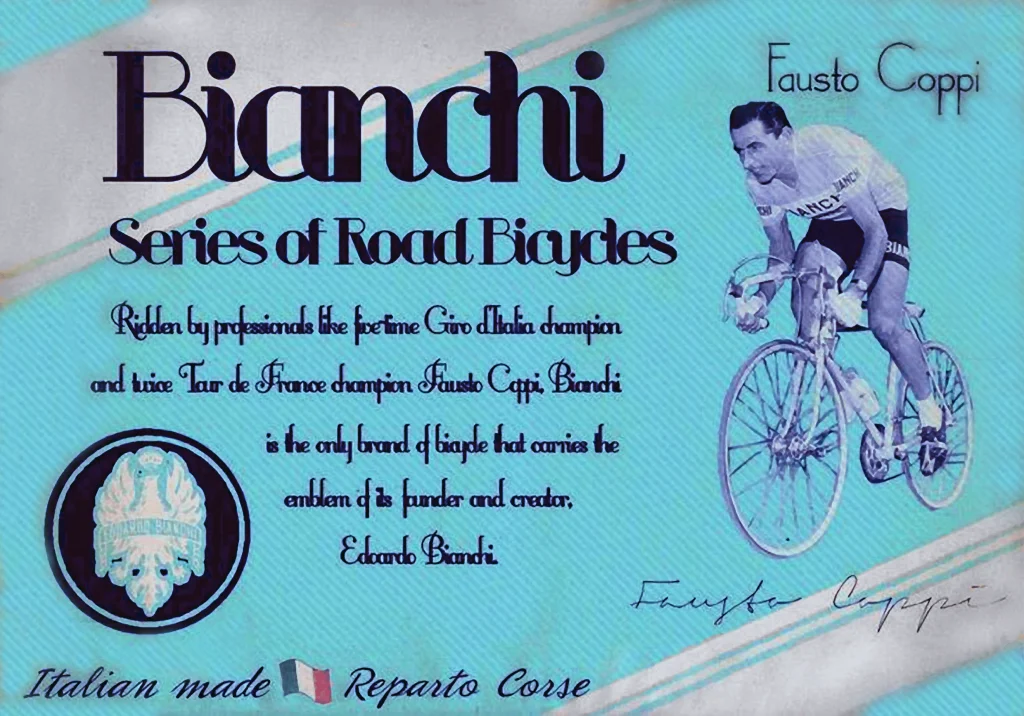 Bianchi Road Bicycles with Fausto Coppi