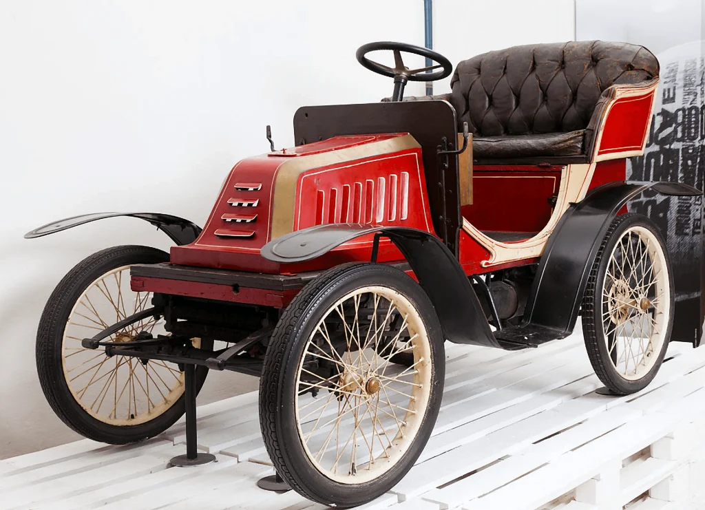 Bianchi Vetturetta 8hp in the Museum of Science & Technology in Milan, Italy