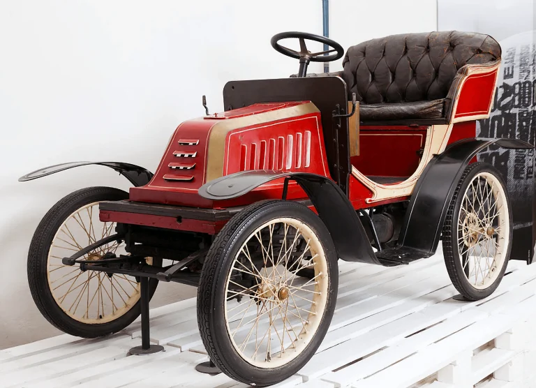 Bianchi Vetturetta 8hp in the Museum of Science & Technology in Milan, Italy