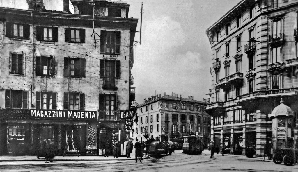 Via Nirone in Milan, Italy