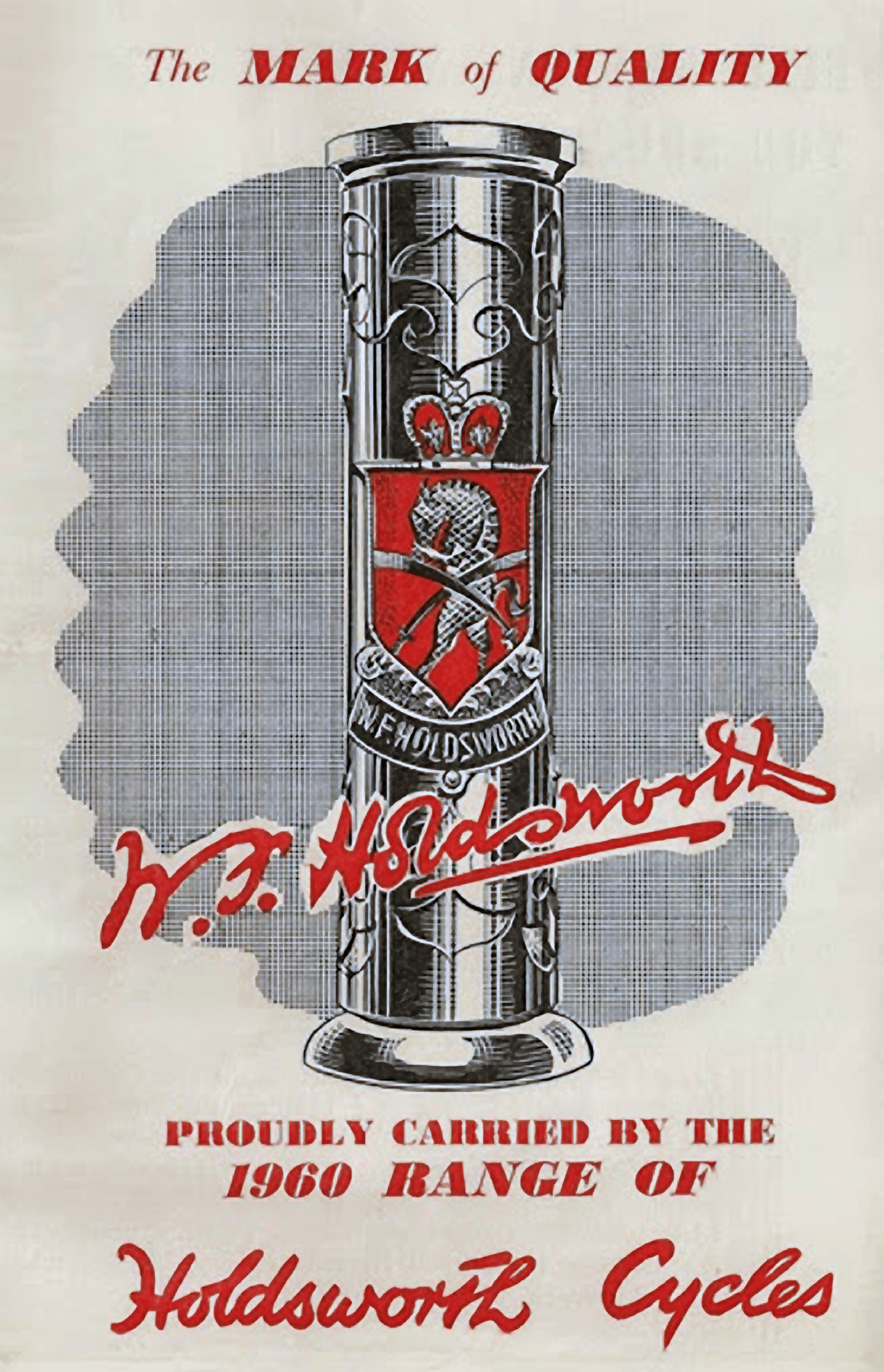 Holdsworth 1960 Catalog Cover