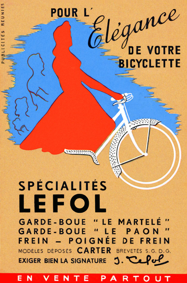 Lefol Advertisement — Pour l'Élégance de Votre Bicyclette — page 1 of 1