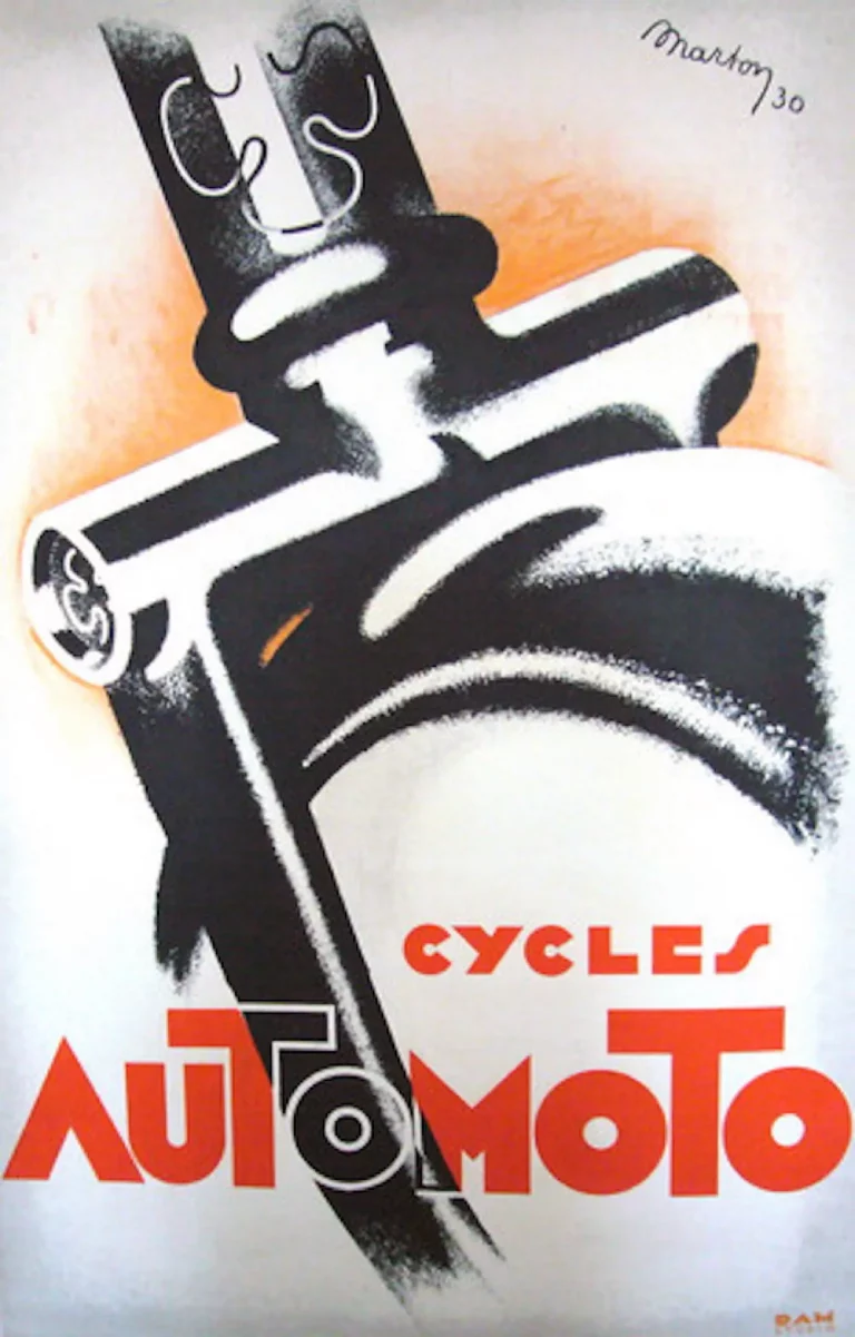 Automoto 1930 Poster — Lajos Marton — page 1 of 1