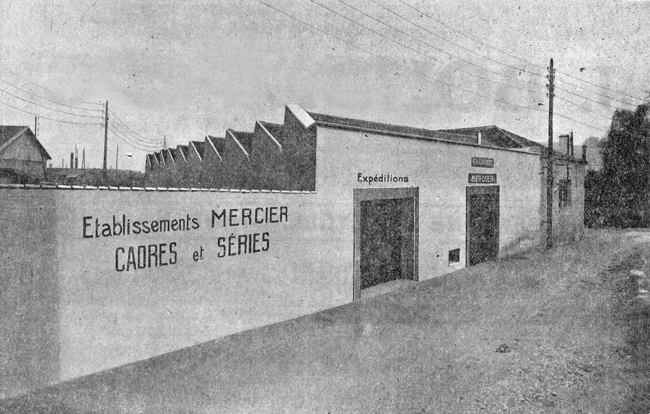 Initial Cycles Mercier Factory in 1929