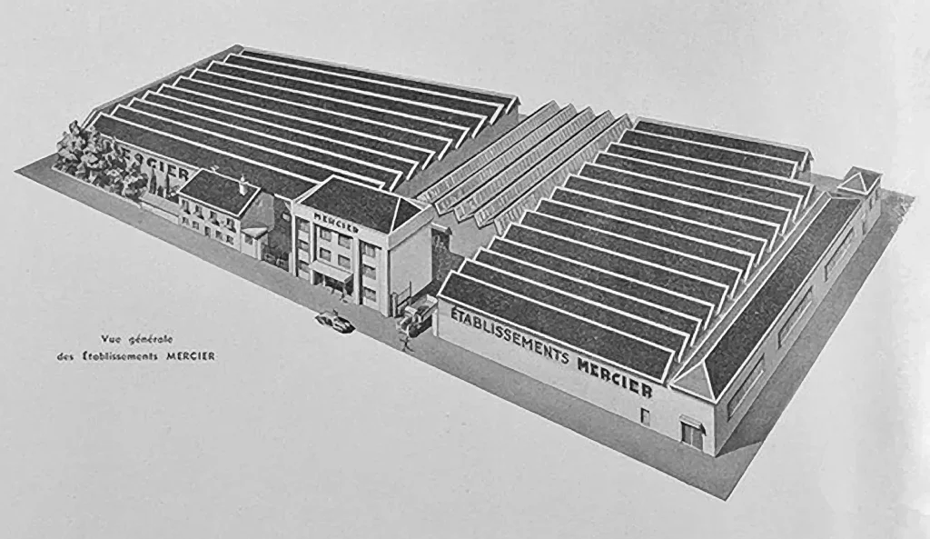 Second Cycles Mercier Factory in 1937