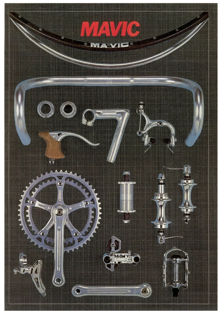 Mavic Catalog Cover from 1980