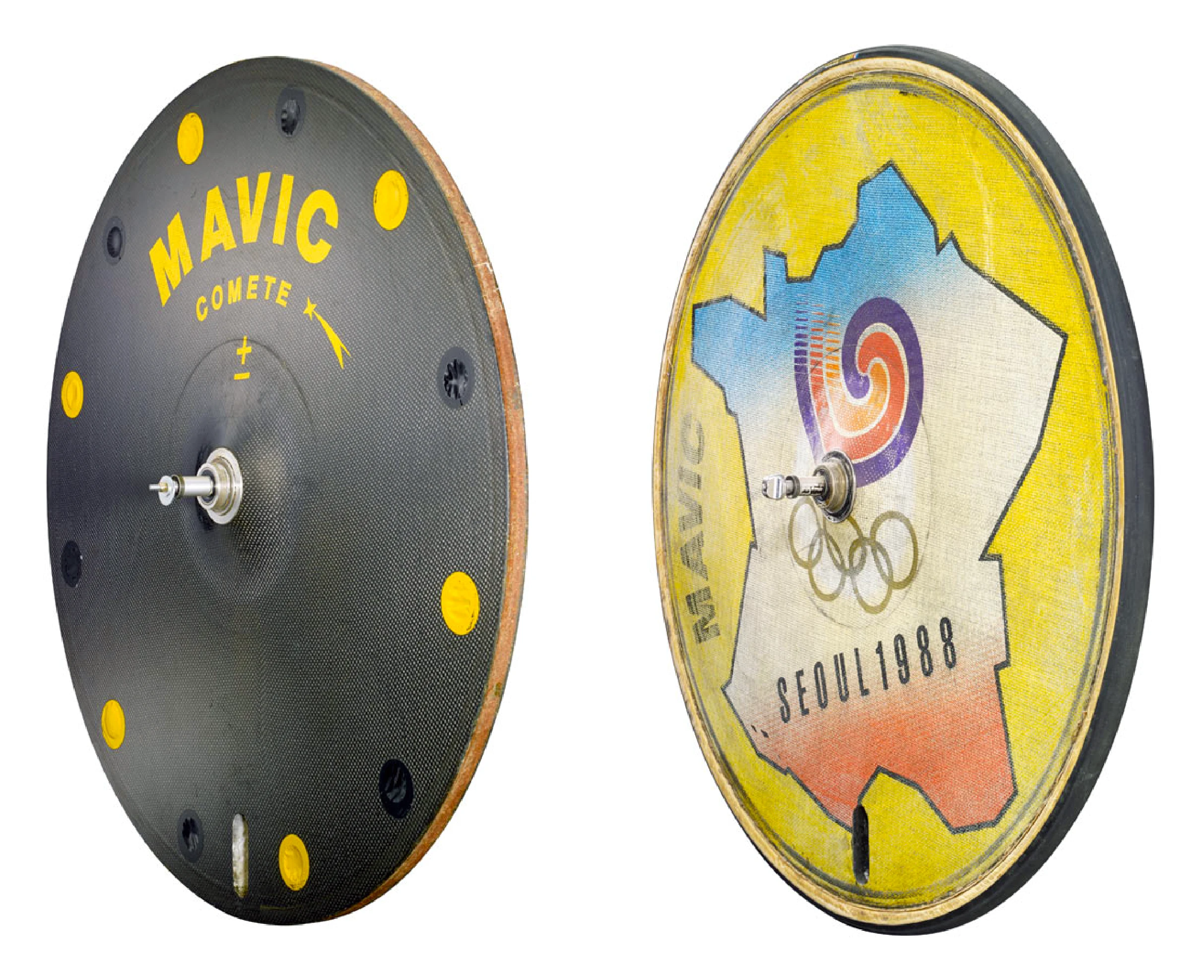 Mavic Comete Carbon Track Wheels from Seoul Olympic Games in 1988