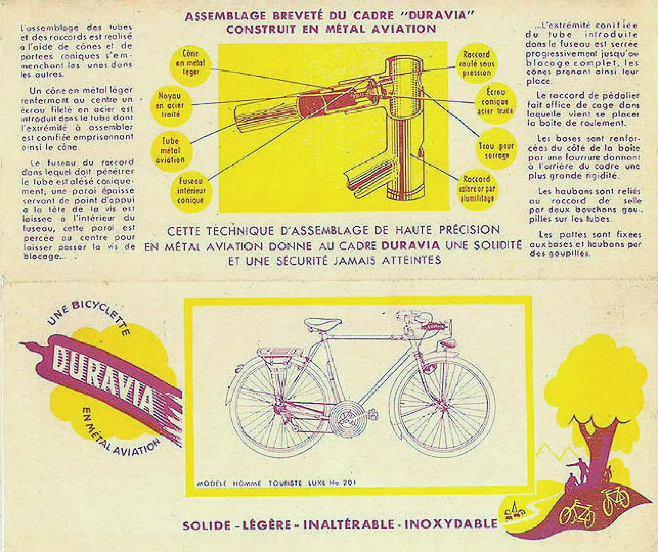 Duravia Hommes Touriste Luxe No. 201 Bicycle