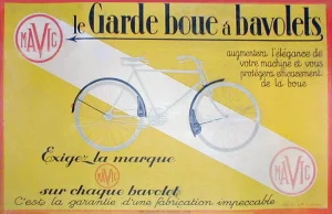 Mavic Garde Boue a Bavolets Advertisement
