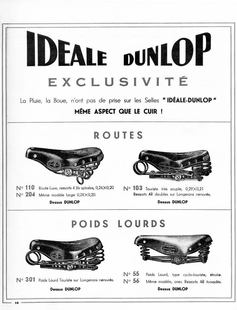 Idéale c.1936 Catalog — Tron & Berthet (Title Page and Pages 6, 10 and 11) — page 3 of 4