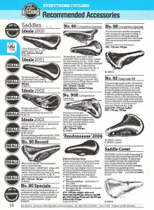 Ideale Saddles Ron Kitching Catalog 2600px