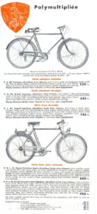 1935 Cycles Peugeot — Models 40 Hľ, 41, 44, Grand Tourisme Sport
