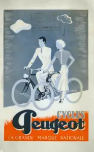 1937 Cycles Peugeot — Brochure Front Cover