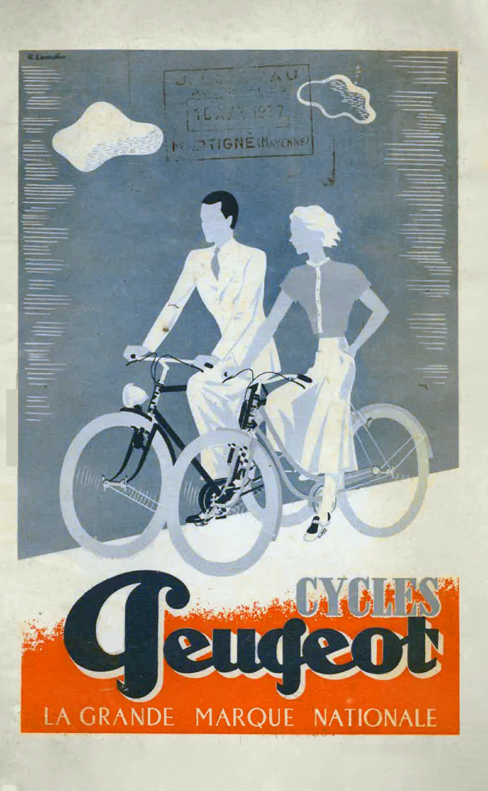 1937 Cycles Peugeot catalogue front cover