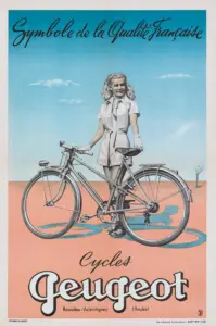 1952 Cycles Peugeot — Beaulieu Valentigney Factory Advertisement