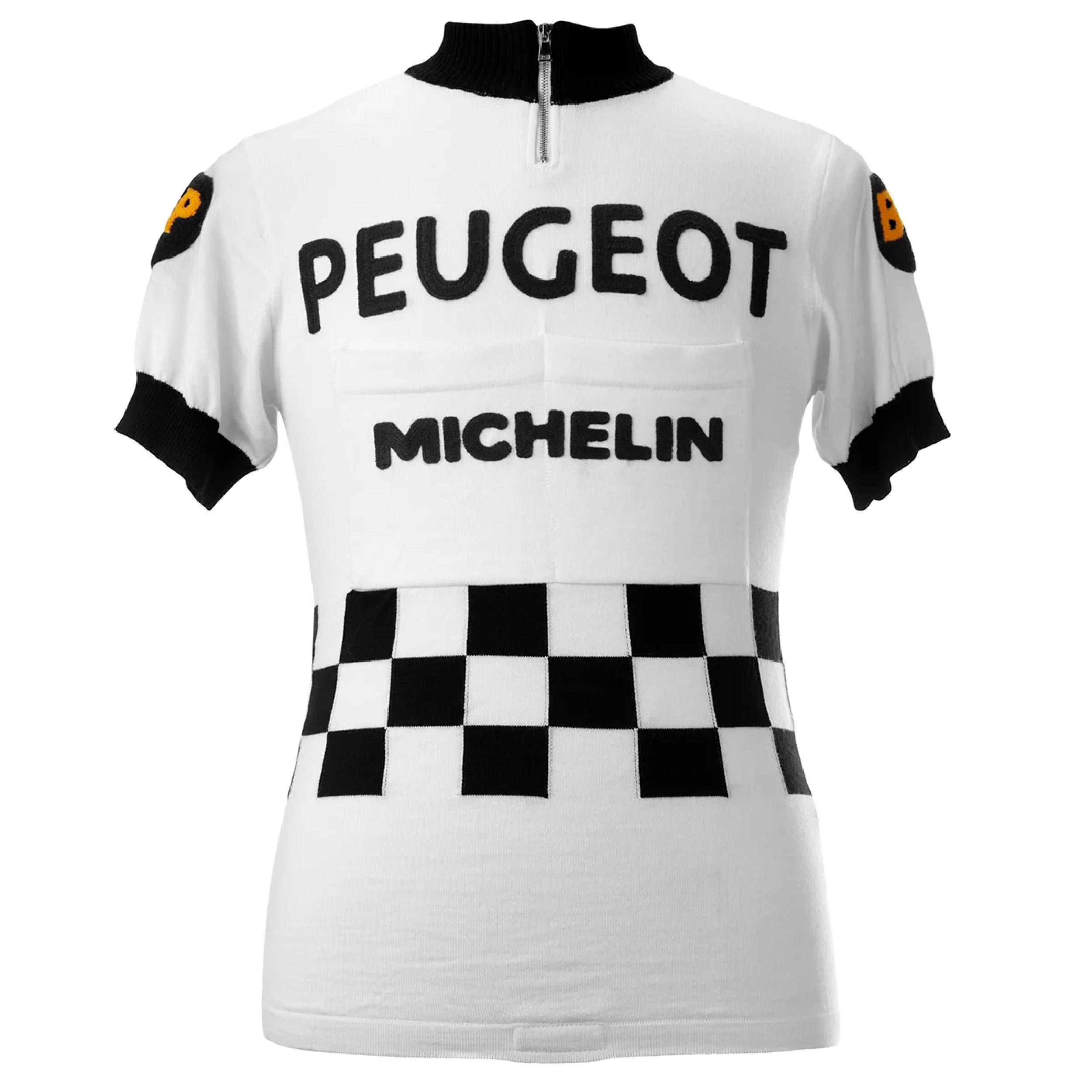 c.1966 Eddy Merckx in the Peugeot–BP–Michelin checkerboard jersey