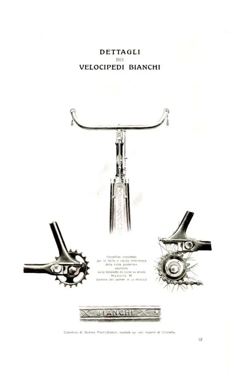 Bianchi 1912 Catalog — Bicycles — page 16 of 34