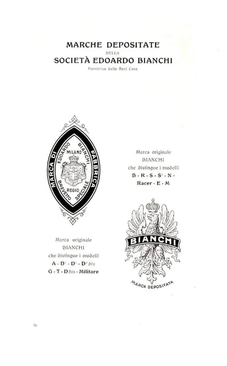 Bianchi 1912 Catalog — Bicycles — page 17 of 34