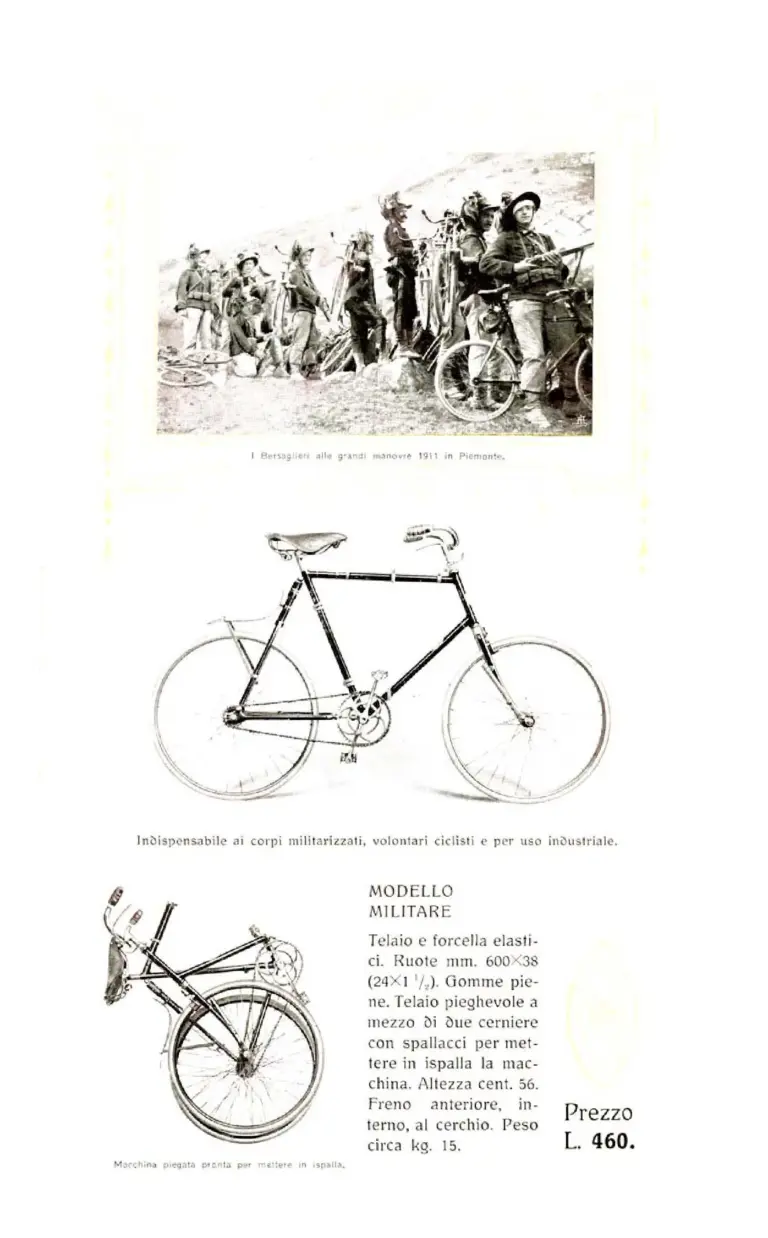 Bianchi 1912 Catalog — Bicycles — page 18 of 34