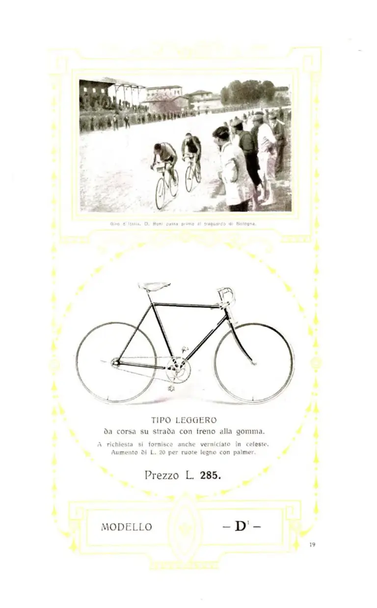Bianchi 1912 Catalog — Bicycles — page 20 of 34
