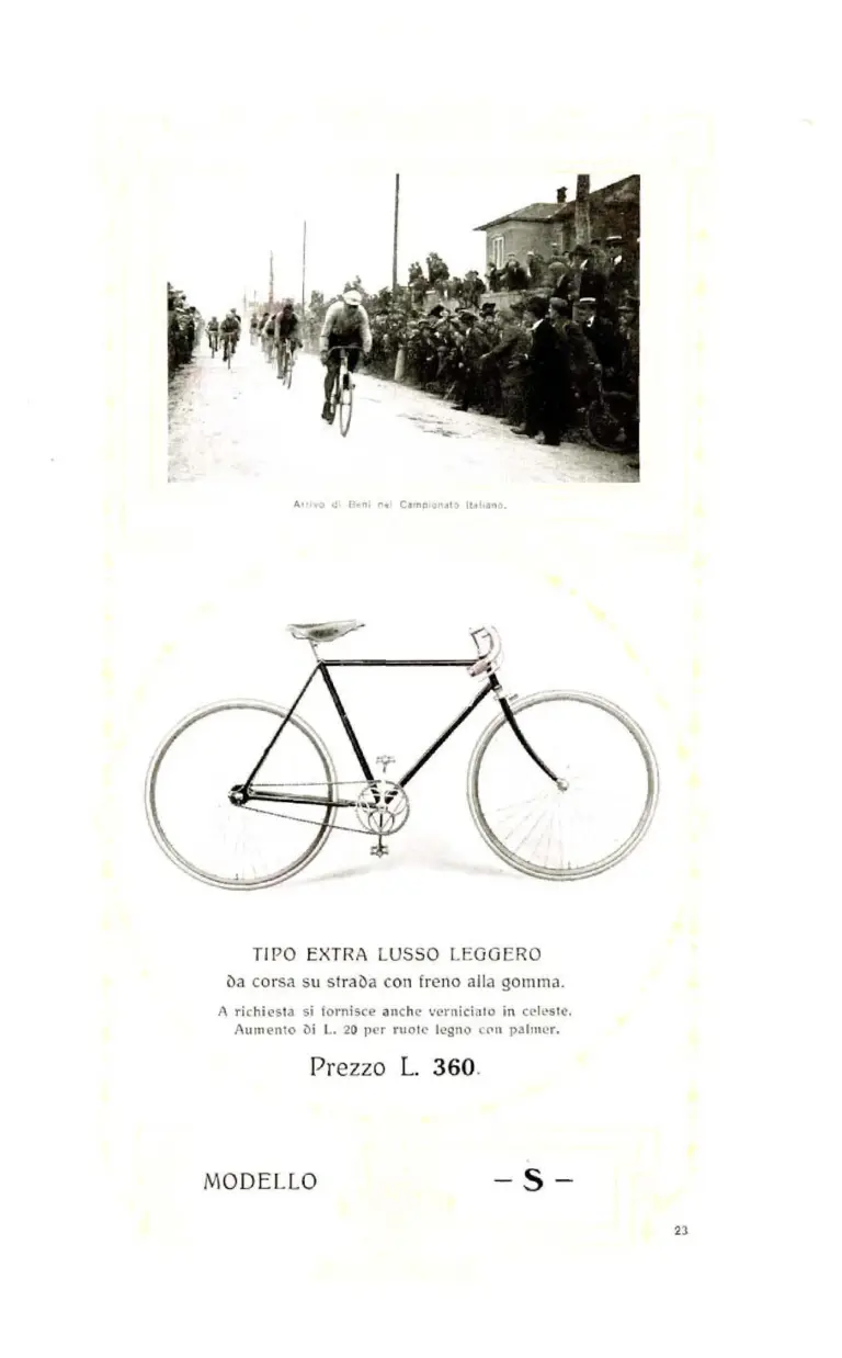 Bianchi 1912 Catalog — Bicycles — page 24 of 34