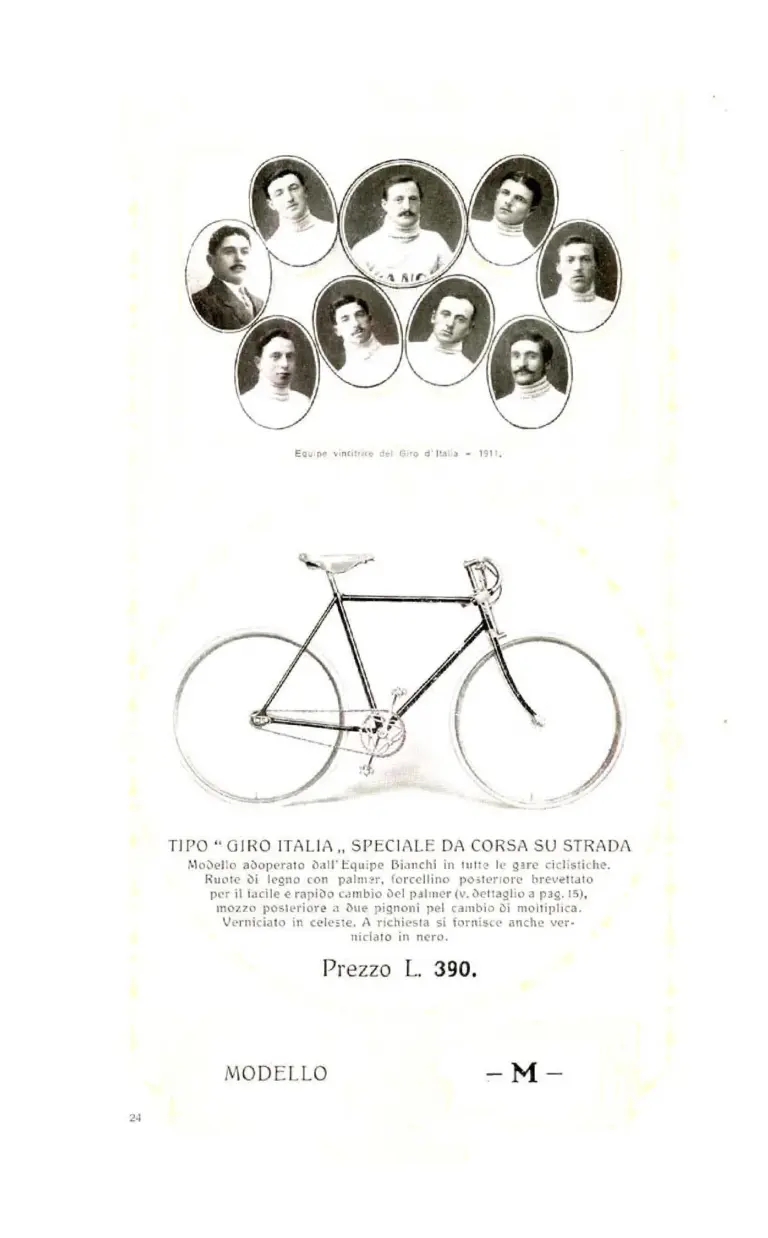 Bianchi 1912 Catalog — Bicycles — page 25 of 34