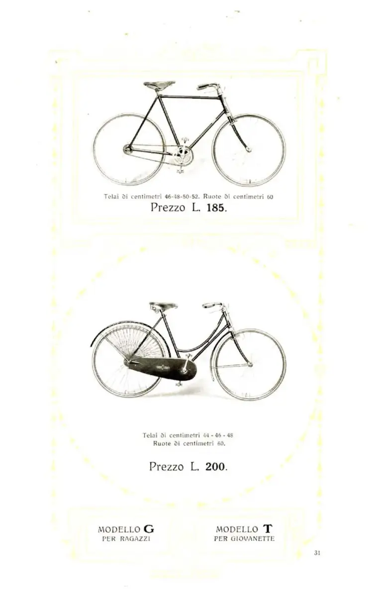 Bianchi 1912 Catalog — Bicycles — page 32 of 34