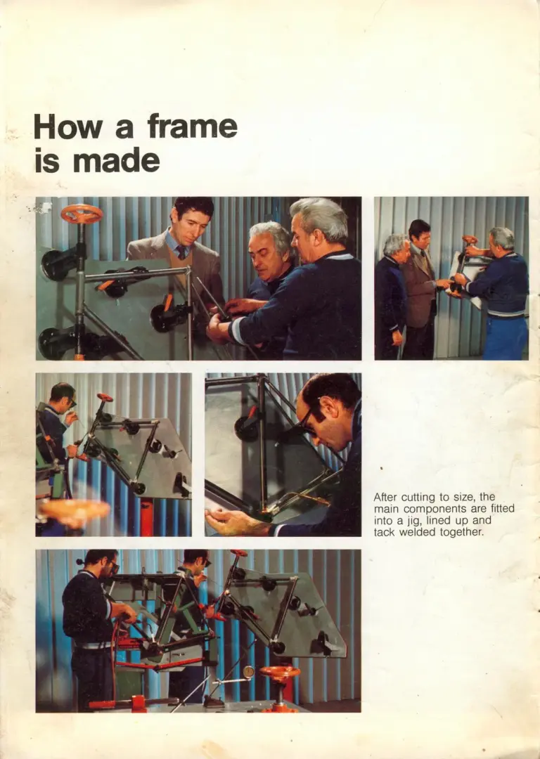 Bianchi 1981 Catalog — Reparto Corse Hand-Made Bicycles — page 5 of 16