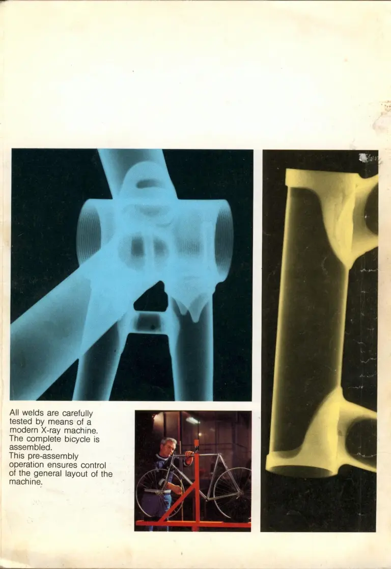 Bianchi 1981 Catalog — Reparto Corse Hand-Made Bicycles — page 8 of 16