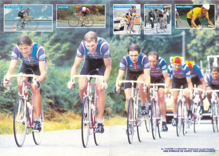Mercier 1983 Team Prospectus — Coop-Mercier-Mavic Saison 83 — page 4 of 5