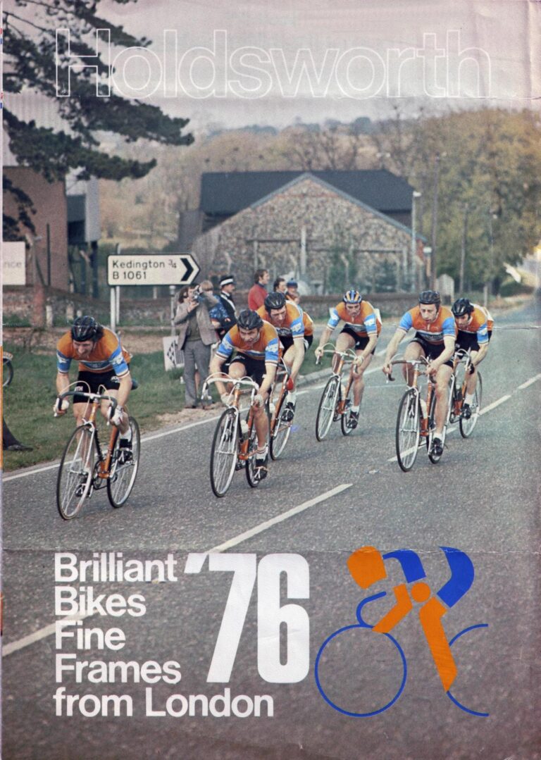 Holdsworth 1976 Catalog — Racing Bicycle Frames — page 1 of 5