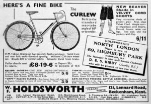 Holdsworth 1936 Advertisement — The Curlew