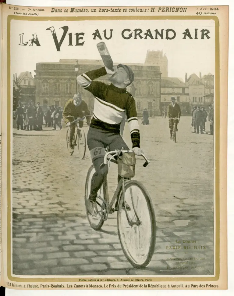 La Vie au Grand Air 7 April 1904 Cover — Paris–Roubaix, Chapperon at Beauvais — page 1 of 1