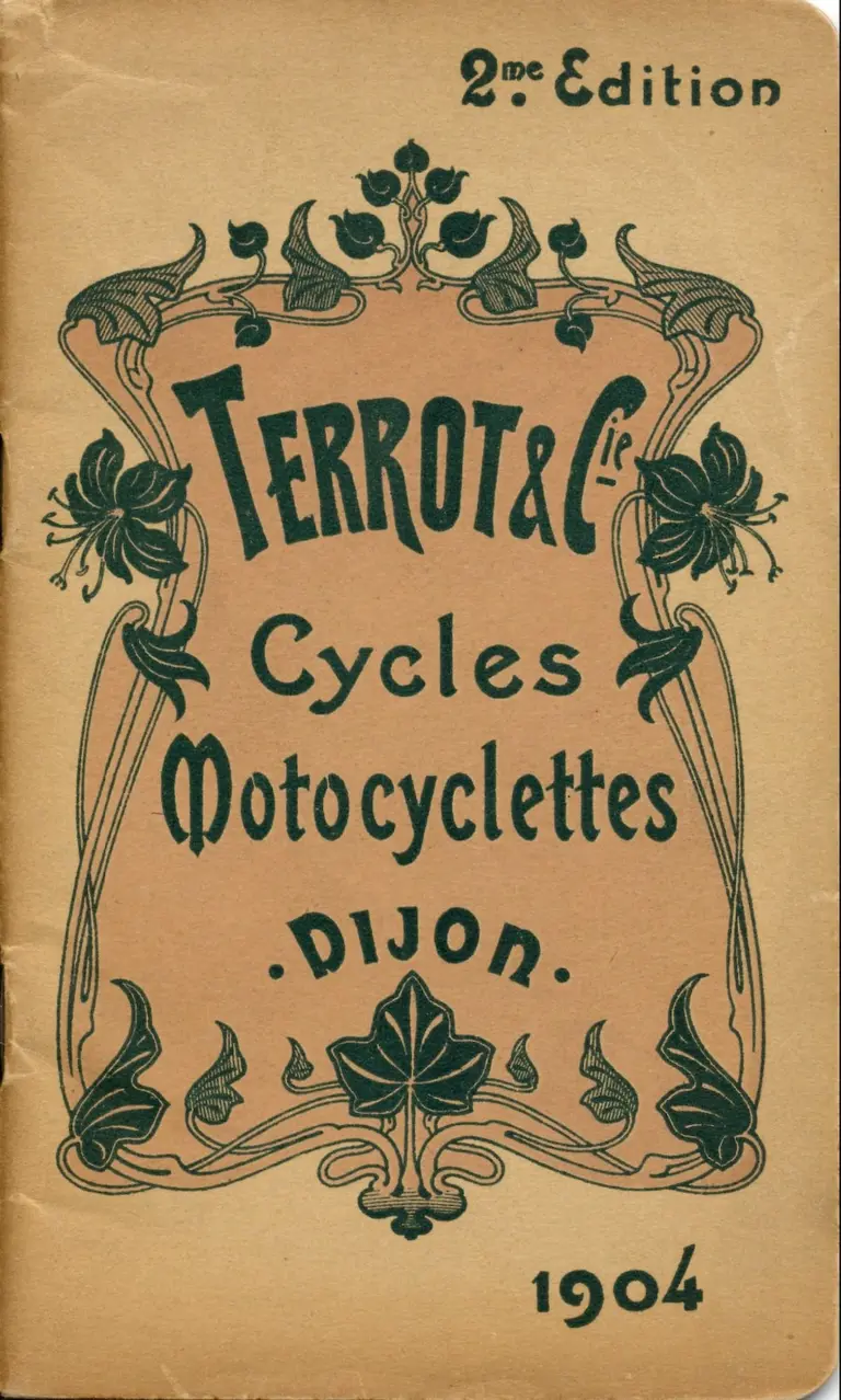 Terrot 1904 Catalog — Cycles & Motocyclettes, 2nd Edition — page 1 of 1