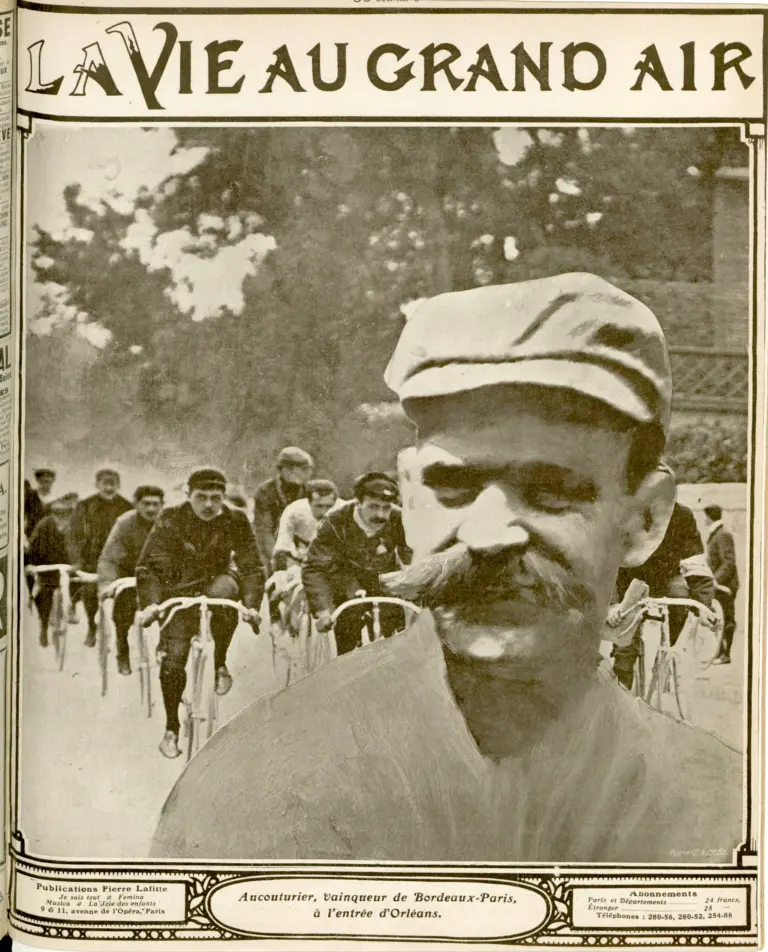 La Vie au Grand Air 26 May 1905 Cover — Aucouturier Wins Bordeaux–Paris — page 1 of 1