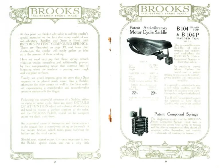 Brooks 1910 Catalog — The Brooks Book — page 8 of 10