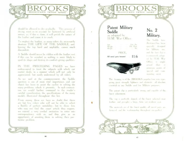 Brooks 1910 Catalog — The Brooks Book — page 9 of 10