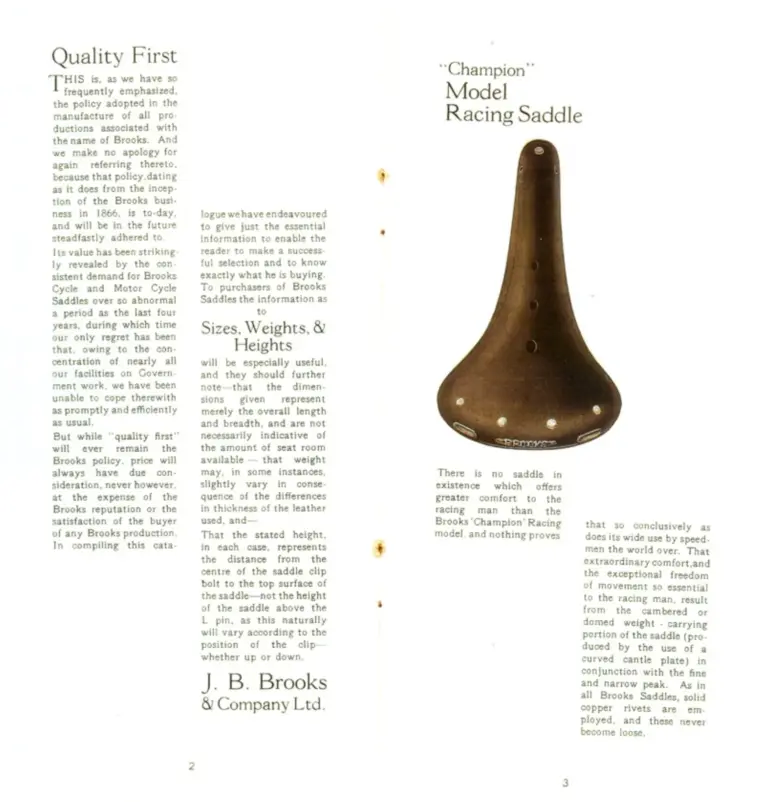 Brooks 1919 Catalog — The Brooks Book, the Thirty-third Annual Catalogue — page 3 of 8